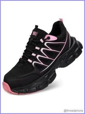 Steel Toe Work Shoes Non Slip Lightweight Safety Sneakers